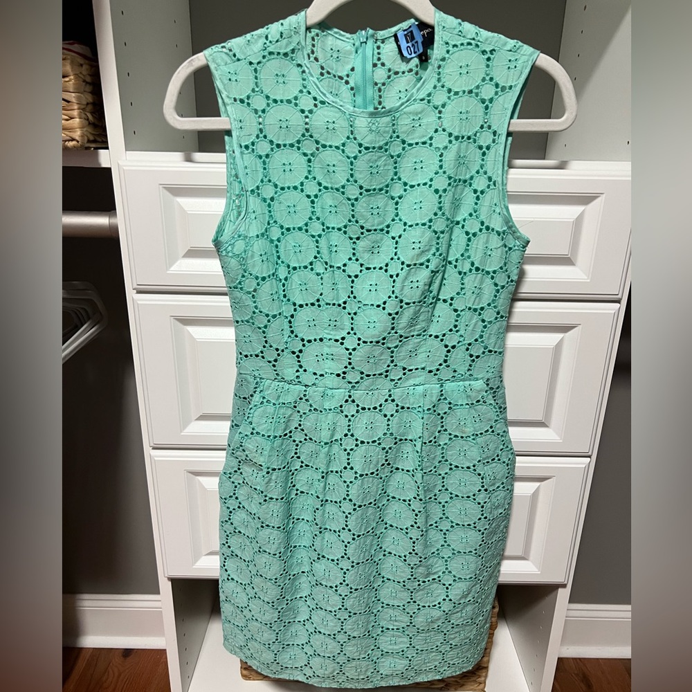 Nanette Lepore Eyelet Mini Dress
